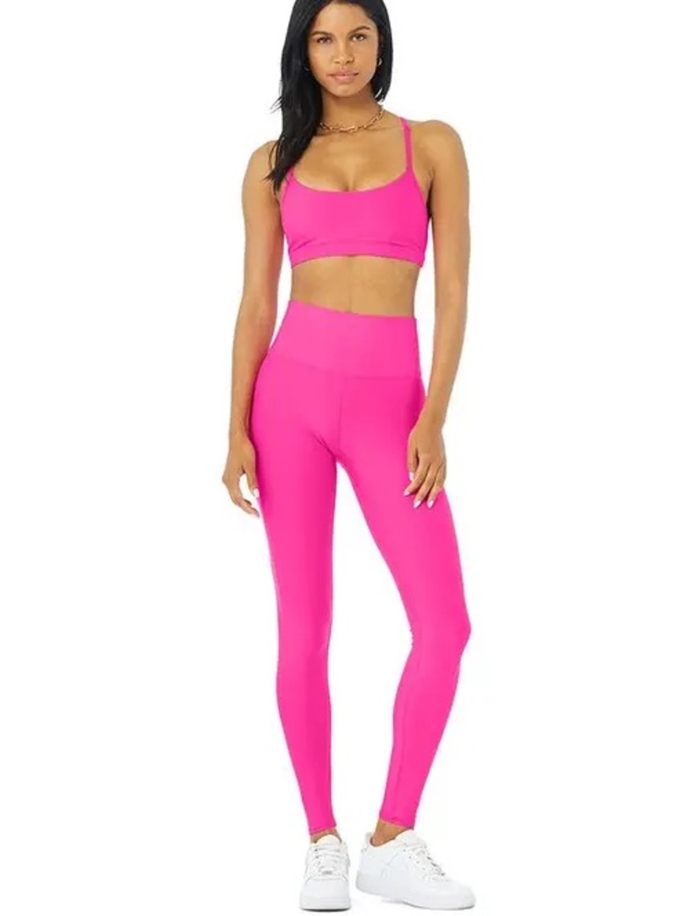 ⭐️ALO Yoga Airlift Hot Pink high waisted leggings ⭐️Sold out color ⭐️